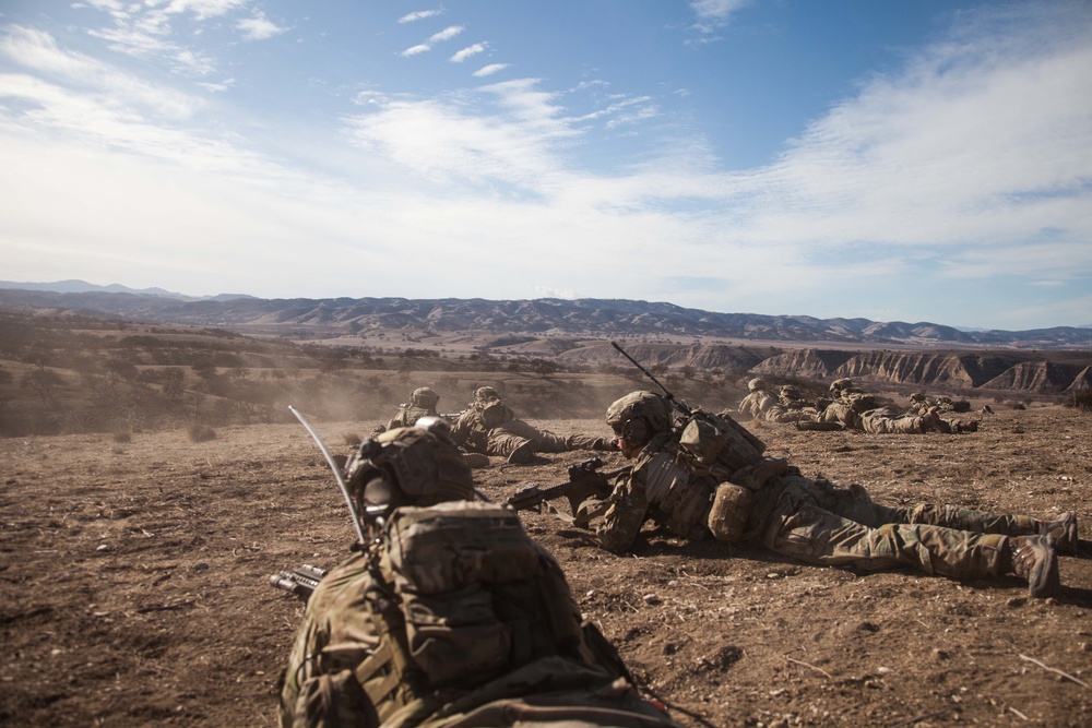 75th Ranger Regiment task force training