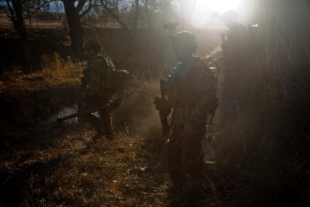 75th Ranger Regiment task force training