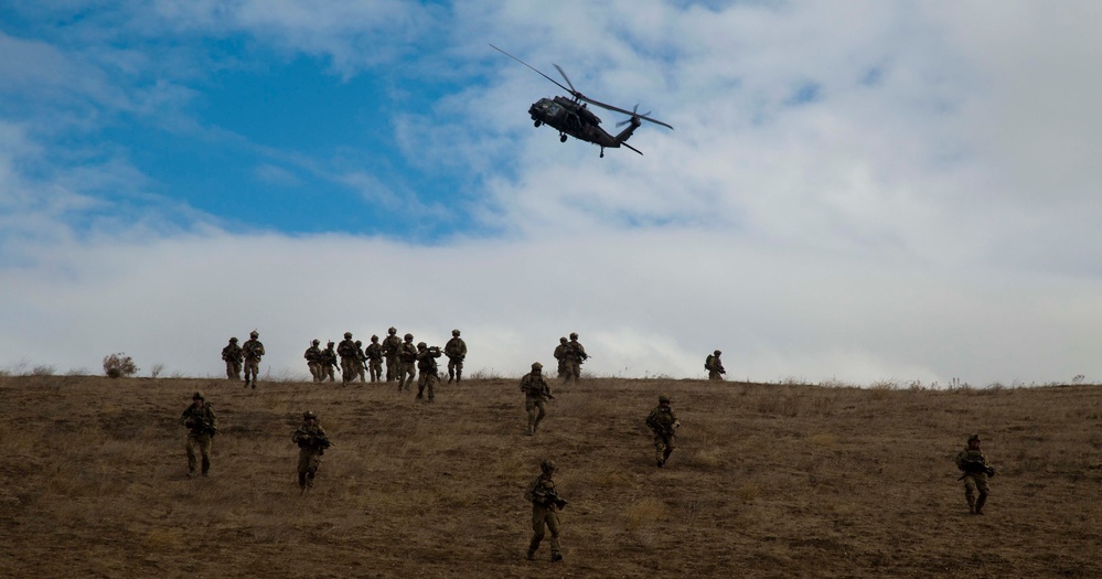 75th Ranger Regiment task force training