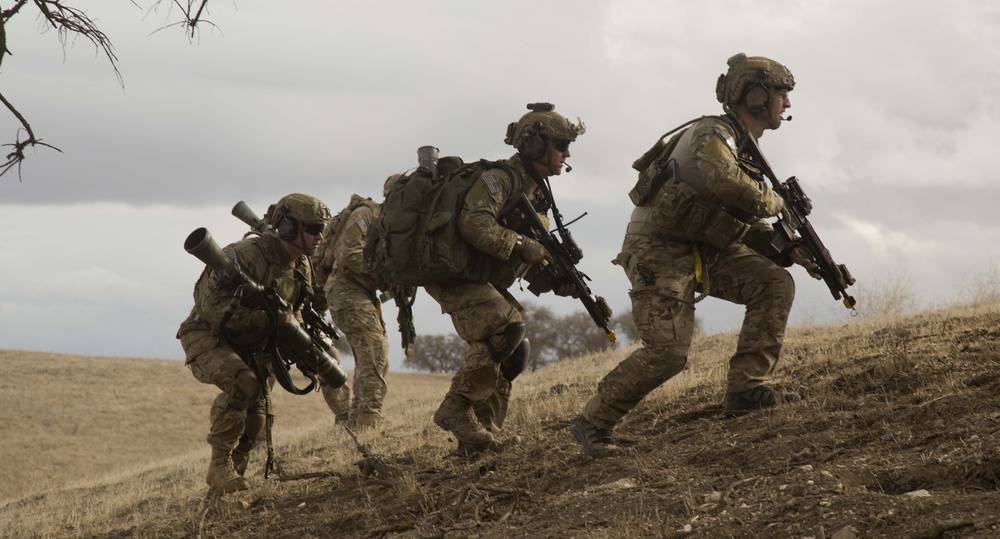 75th Ranger Regiment task force training