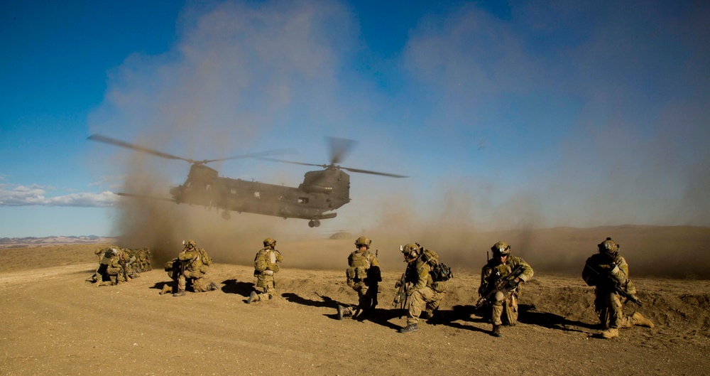 75th Ranger Regiment task force training