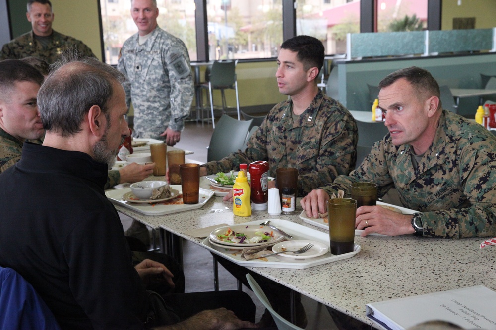 Department of Defense Deputy Comptroller visits Camp Pendleton