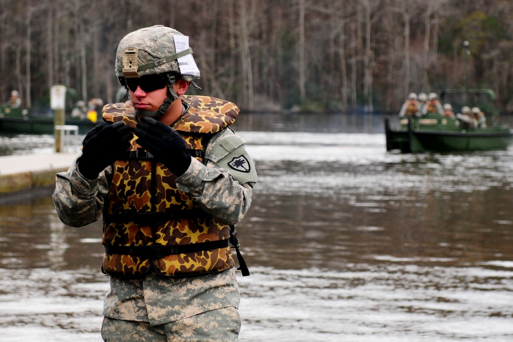 National Guard bridging unit brings back memories For WWII veteran