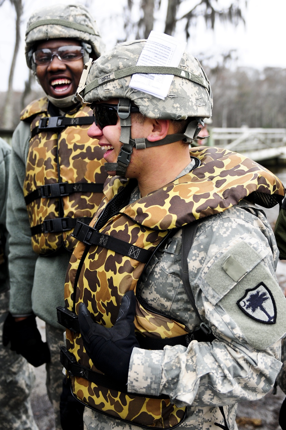 National Guard bridging unit brings back memories For WWII veteran