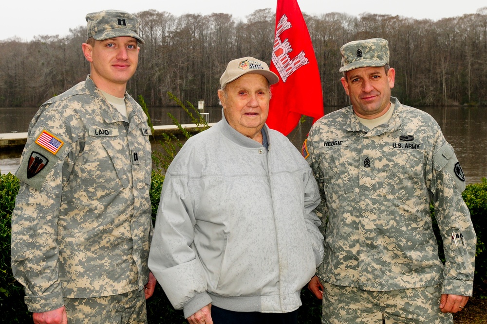 National Guard bridging unit brings back memories For WWII veteran