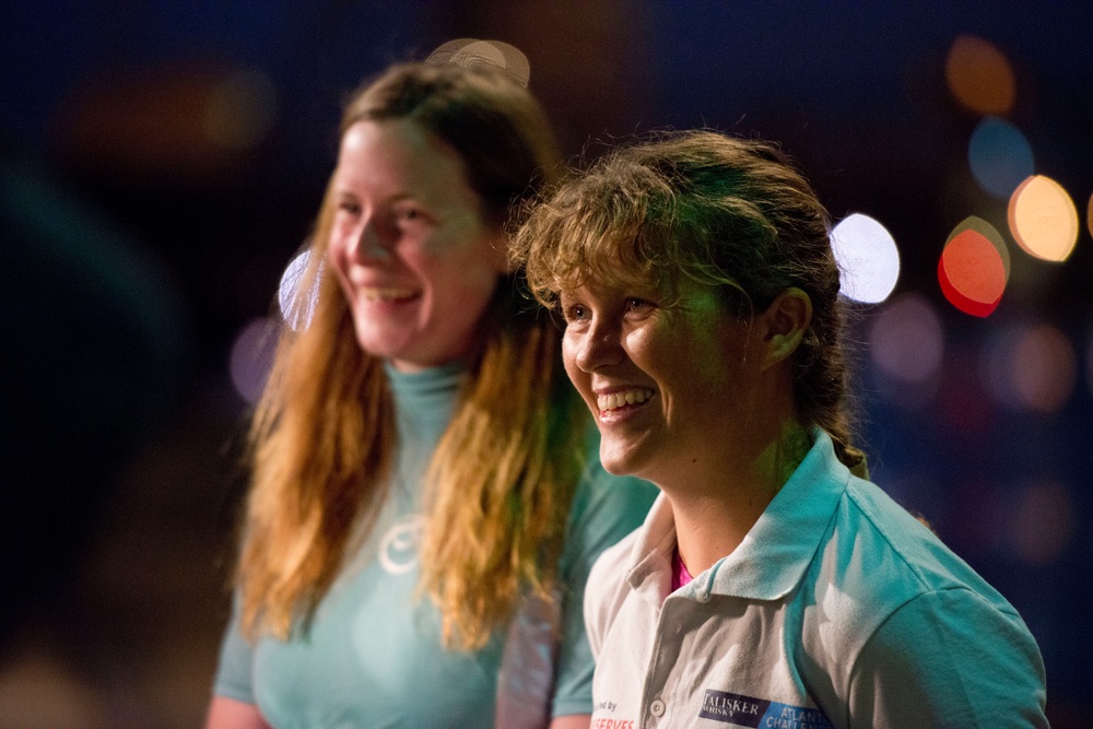 Survivors arrive in port after rescue at sea