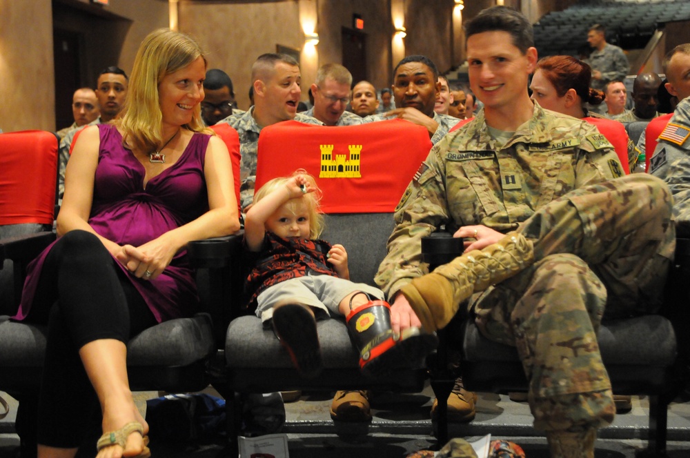 Engineer soldiers, families recognized during redeployment ceremony