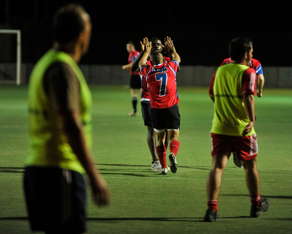 Camp Lemonnier World Cup - USA vs. Germany