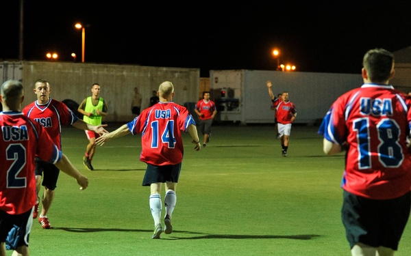 Camp Lemonnier World Cup - USA vs. Germany