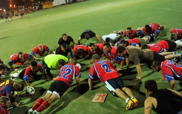 Camp Lemonnier World Cup - USA vs. Germany