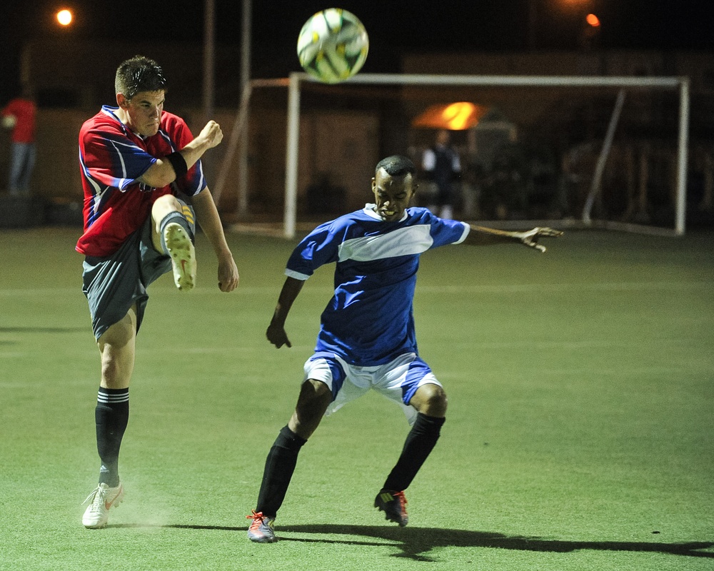 Camp Lemonnier World Cup - Djibouti vs. USA