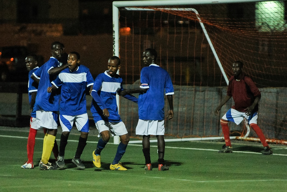 Camp Lemonnier World Cup - Djibouti vs. USA