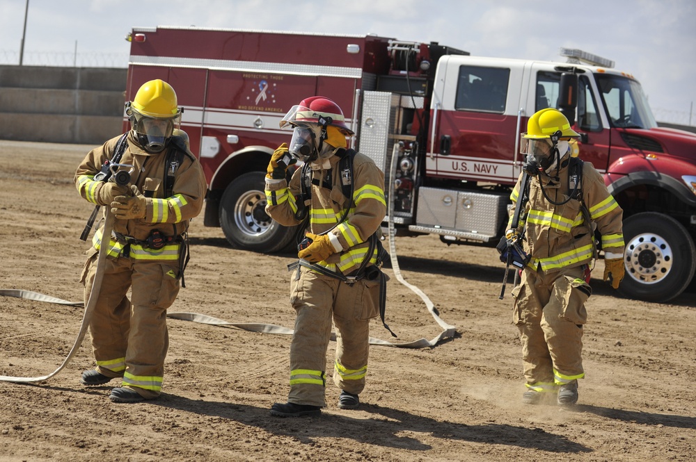 Fire rescue training