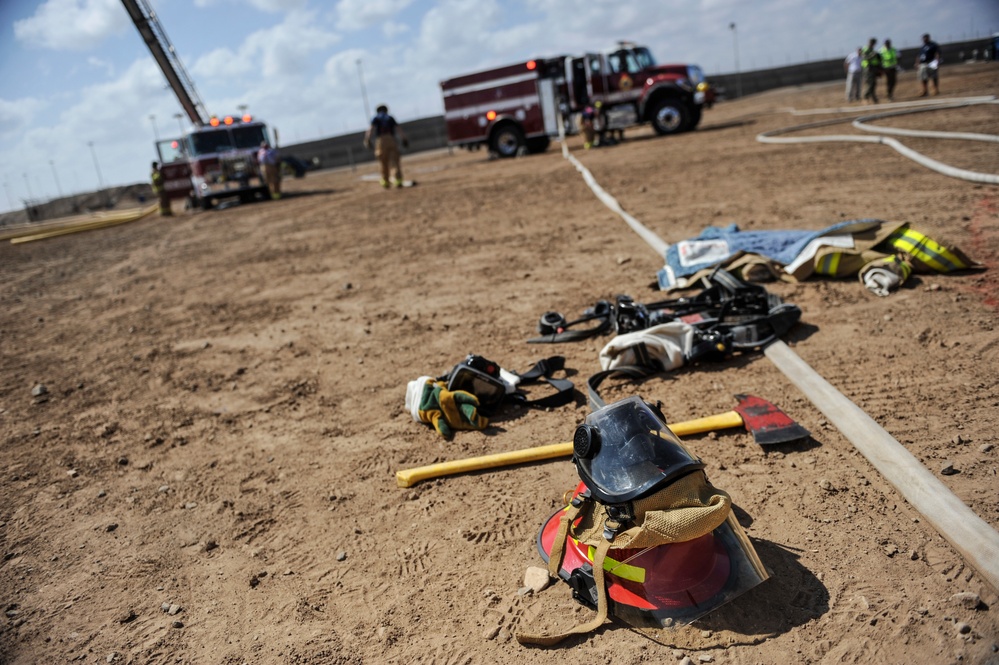 Fire rescue training