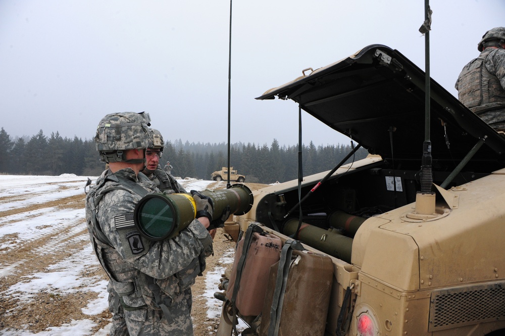 Live-fire TOW 2B exercise