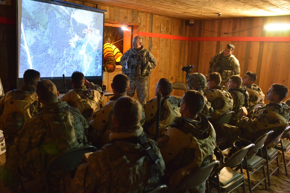 1-91 Cavalry Regiment (Airborne) platoon-level live fire exercise, Grafenwoehr, Germany