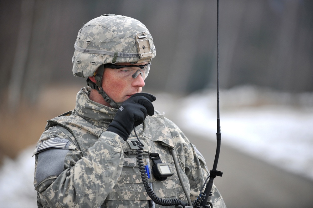 1-91 Cavalry Regiment (Airborne) platoon-level live fire exercise, Grafenwoehr, Germany