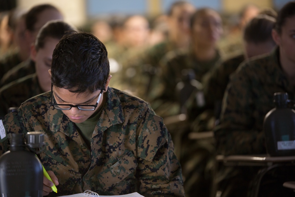 Marine recruits learn Corps’ 238-year legacy on Parris Island