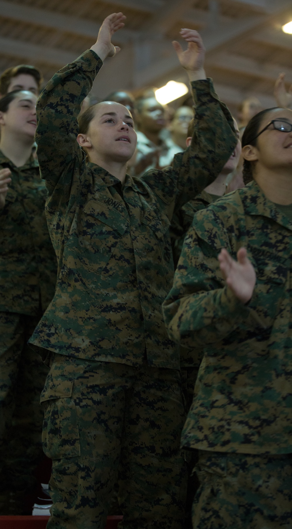 Marine recruits have chance to practice faith during training on Parris Island