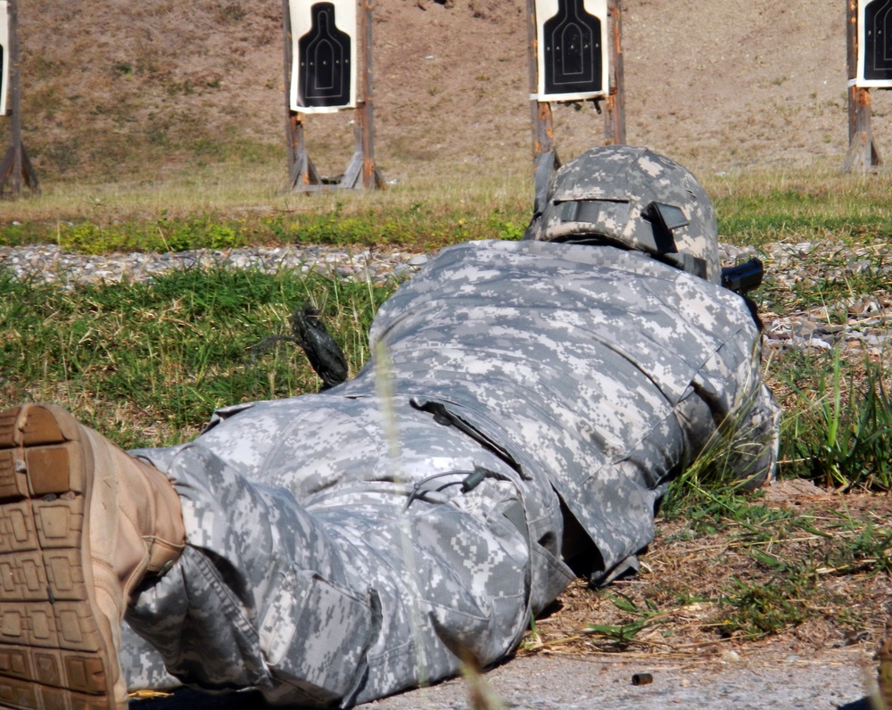 Home on the range: Army Forces Battalion conducts small arms weapons qualification