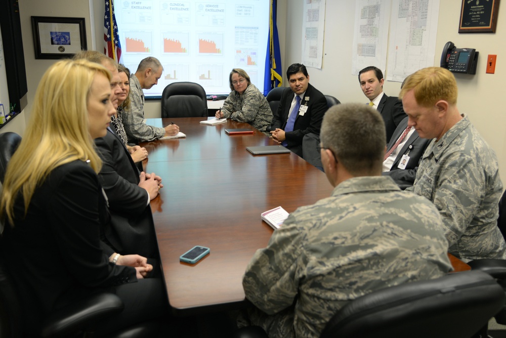 BHS Execs visit 59th MDW