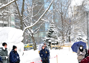 Navy Misawa sailors take part in 65th Annual Sapporo Snow Festival