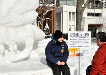2014 Navy Misawa Snow Team at 65th Annual Sapporo Snow Festival