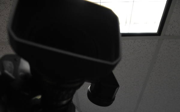 Commandant and sergeant major of the Marine Corps speak at Joint Base Myer-Henderson Hall