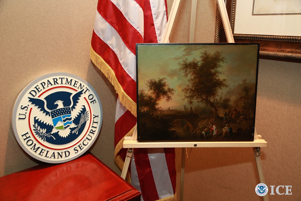 HSI and Manhattan US Attorney’s Office to return painting stolen by Nazis during WWII to Poland