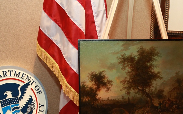 HSI and Manhattan US Attorney’s Office to return painting stolen by Nazis during WWII to Poland