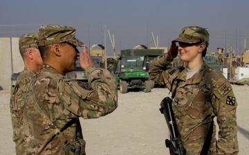 Promotion and Reenlistment During Combat Tour
