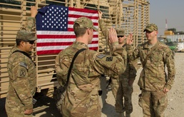 Promotion and Reenlistment During Combat Tour