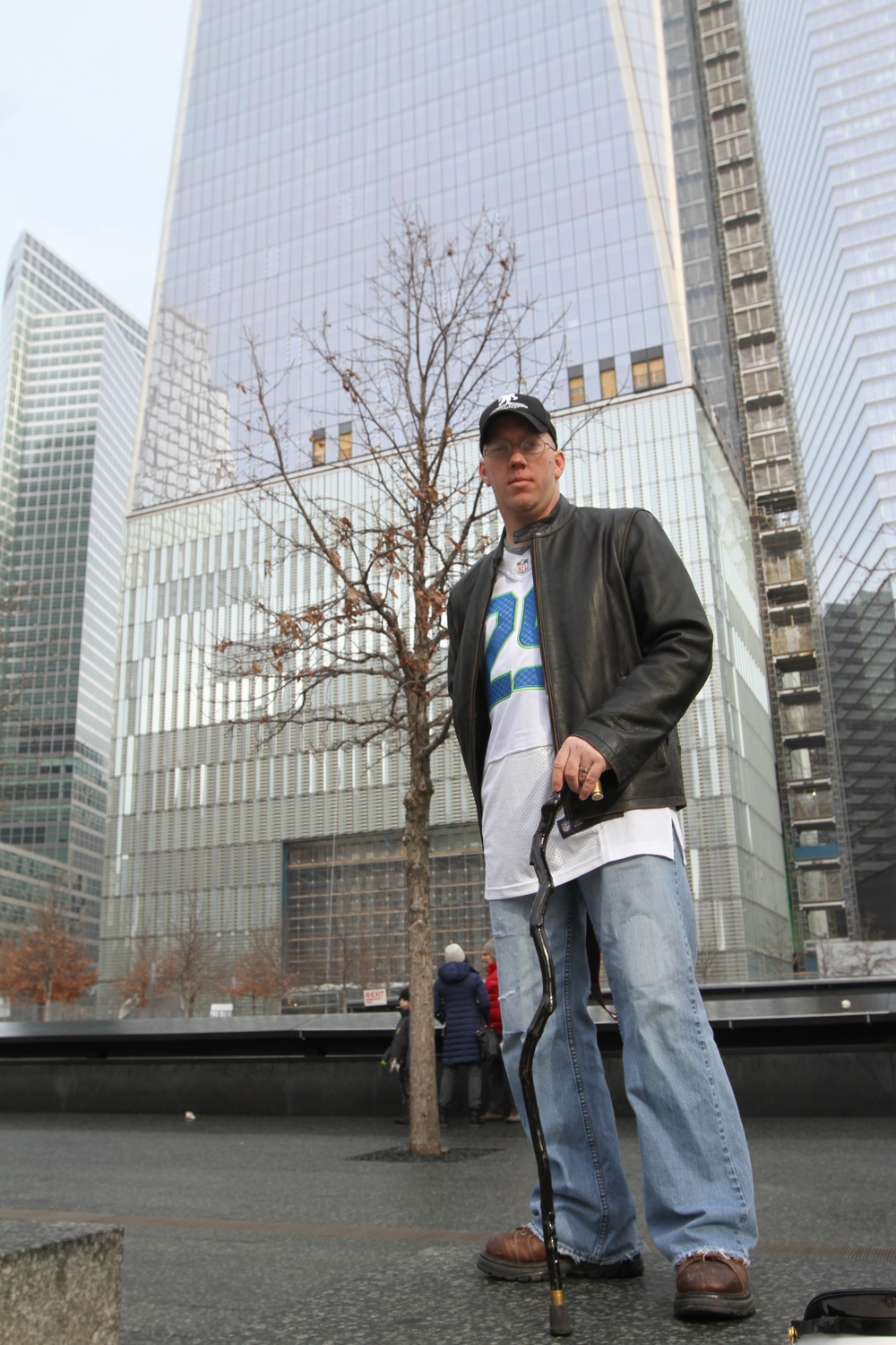 Wounded Warriors visit National September 11 Memorial &amp; Museum