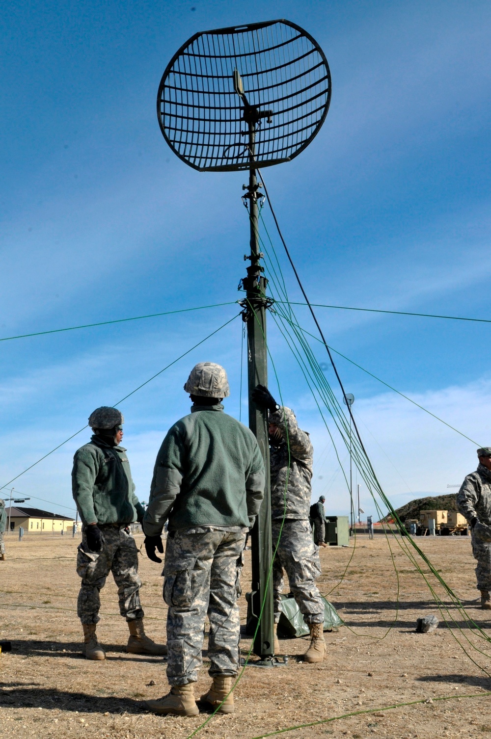 3rd BCT verifies signal equipment 3rd BCT verifies signal equipment