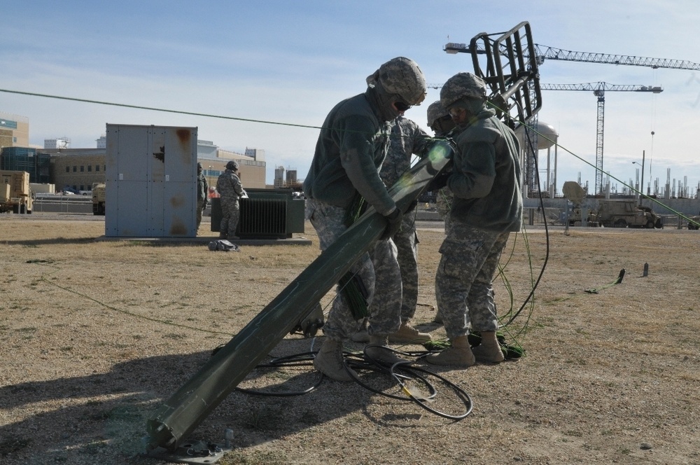 3rd BCT verifies signal equipment 3rd BCT verifies signal equipment