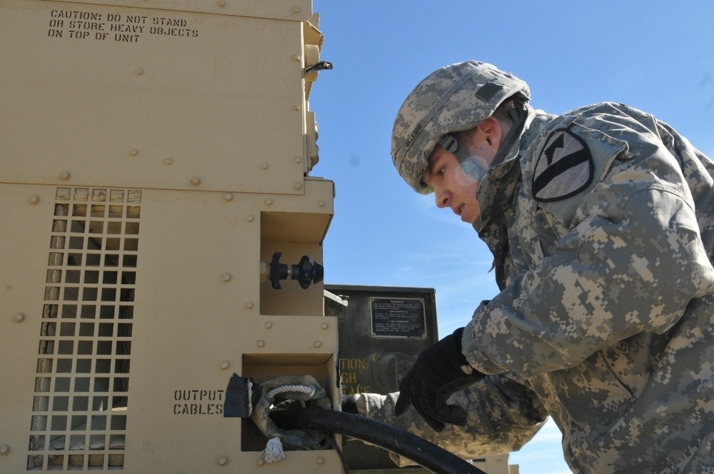 3rd BCT verifies signal equipment 3rd BCT verifies signal equipment