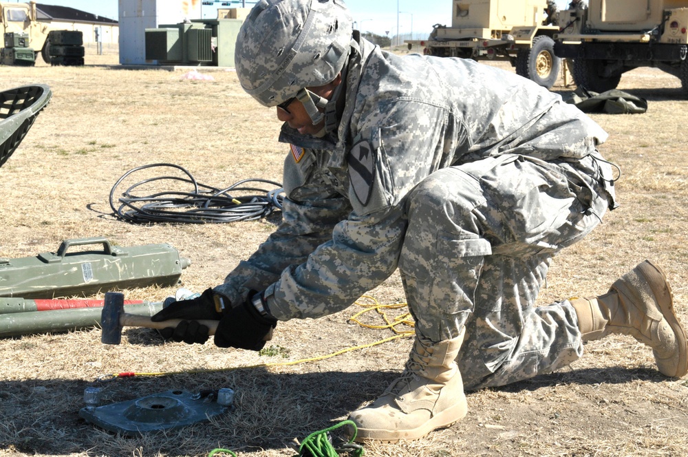 3rd BCT verifies signal equipment 3rd BCT verifies signal equipment