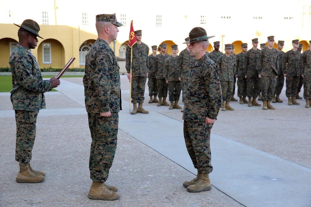 Marine wins Drill Instructor of the Year