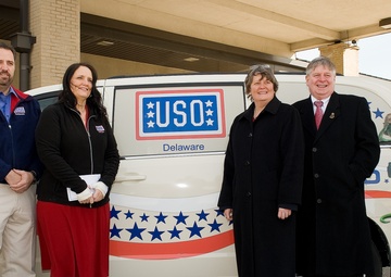 GEICO Donates Van to USO Delaware