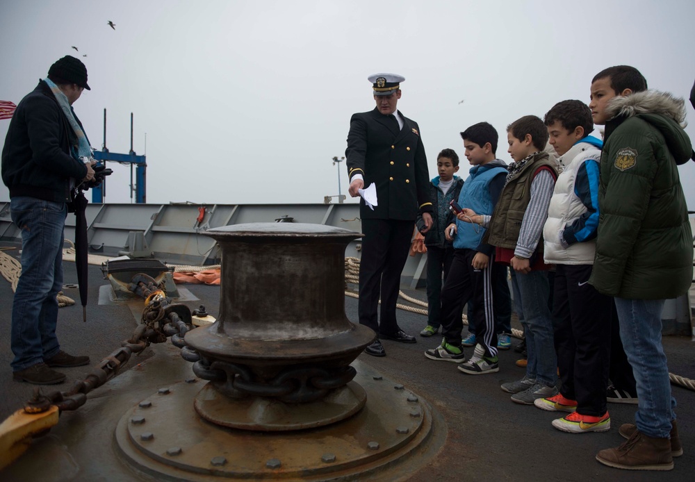 USS Elrod visits Morocco