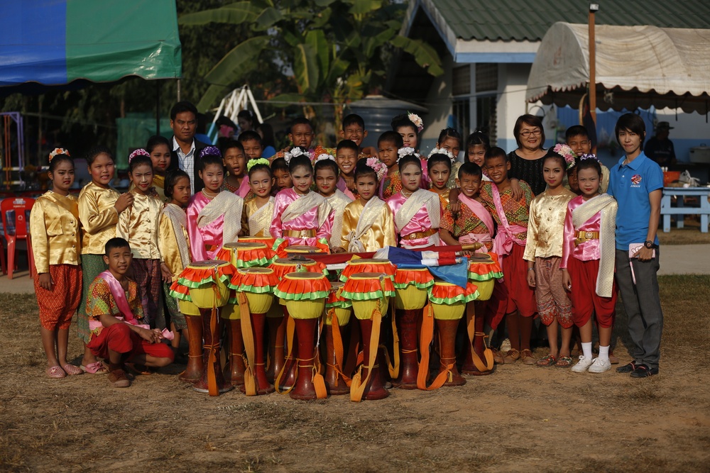 Pillar raising begins new chapter for Thai school