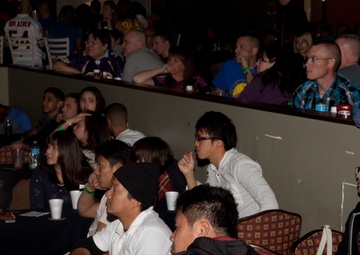 University of the Ryukyus students experience Super Bowl Sunday with service members