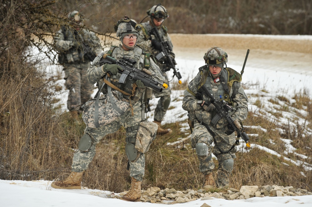 DVIDS - Images - 1-91 Cavalry Regiment (Airborne) PLT level maneuver ...