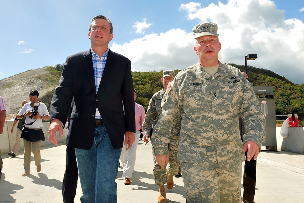 Assistant Secretary of the Army for Civil Works visits Puerto Rico for dam inauguration