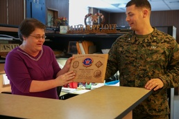 22nd MEU honors base employee for support
