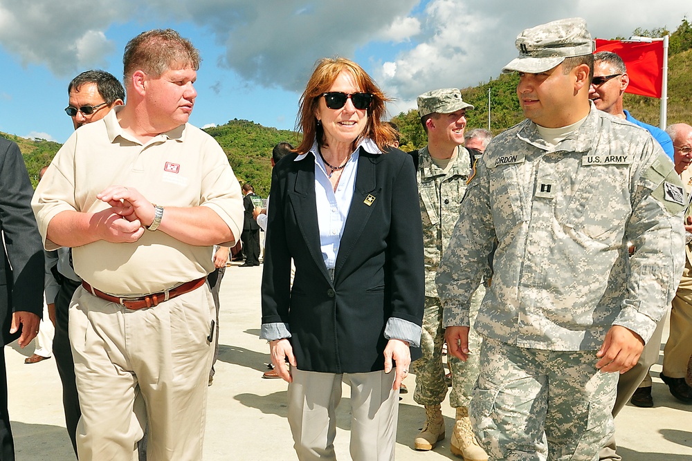 Assistant Secretary of the Army for Civil Works visits Puerto Rico for dam Inauguration