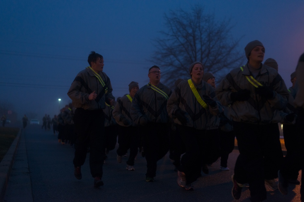 21st Signal Brigade run