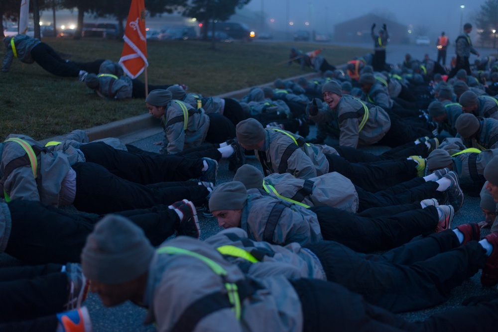 21st Signal Brigade run