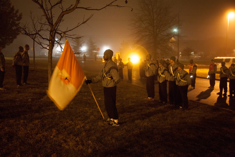 21st Signal Brigade run