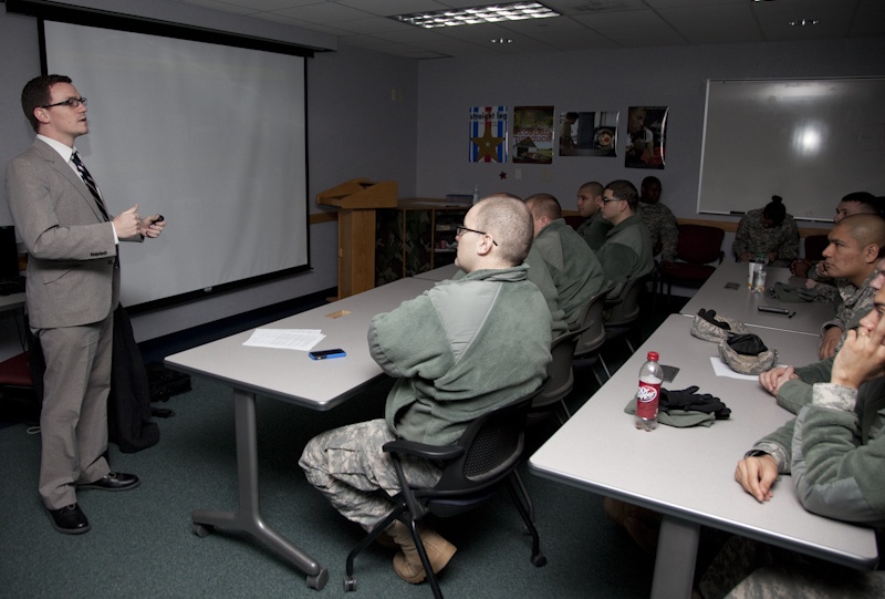 55th Signal Company TARP training